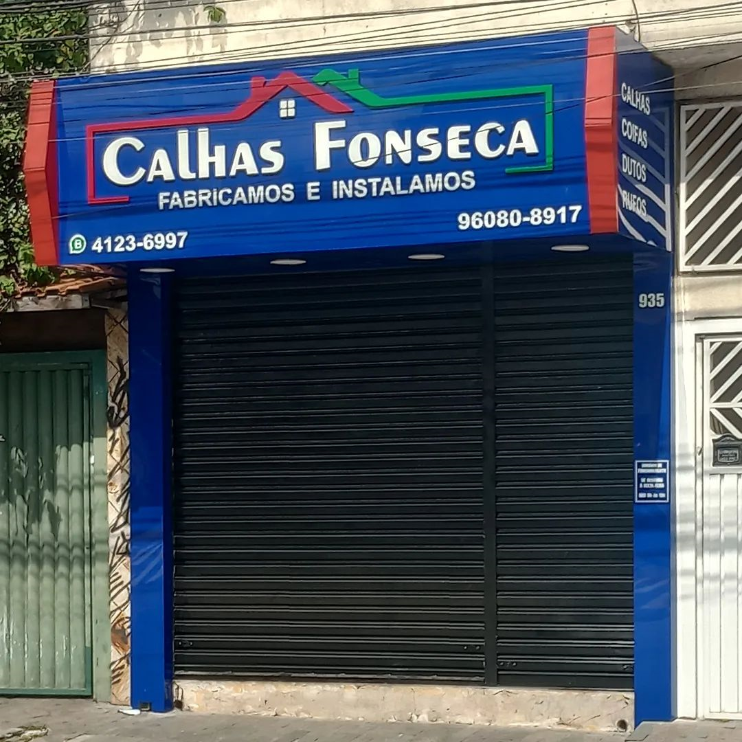Calhas Fonseca Instalando Calhas e Rufos em Santo Andre